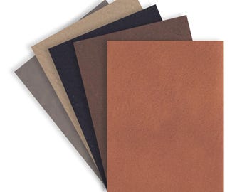 Faux Leather Saddle Collection Sheets – 12” x 24” | Leather-Like Material for Cricut, Laser Engraving, Crafts & DIY Projects, Jewelry, Decor