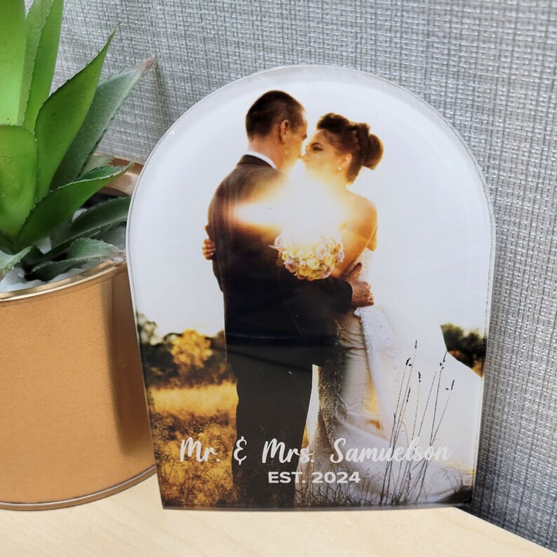 Unisub Sublimation Acrylic Sheet, 4.7mm Thick, Gloss White Coated Back image 7