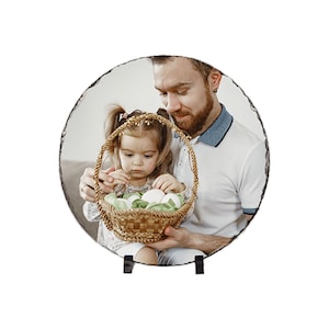 Round 11.75&quot; x 11.75&quot; Sublimation Slate