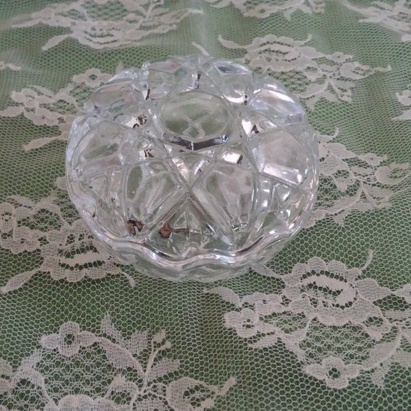 Eternal Crystal Round Cachet Box   Unused   Mother's Day Gift