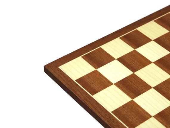 Master Wooden Chess Set Mahogany Board 21 Weighted -  Portugal