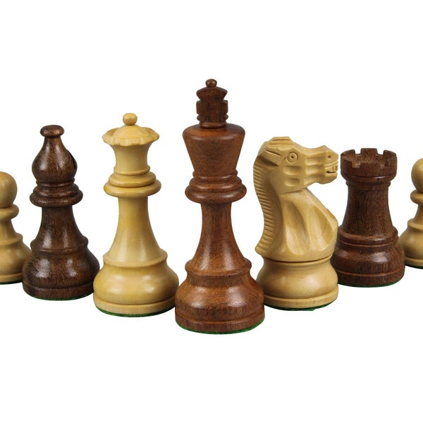 Sheesham Atlantic Classic Staunton Chess Pieces 3 Inch