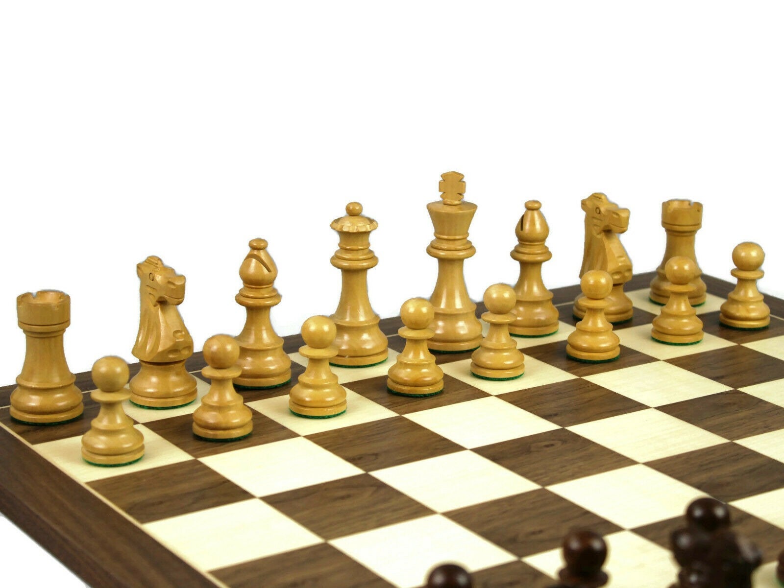 Staunton French Lardy Chess Pieces 3.75 I Chessgammon