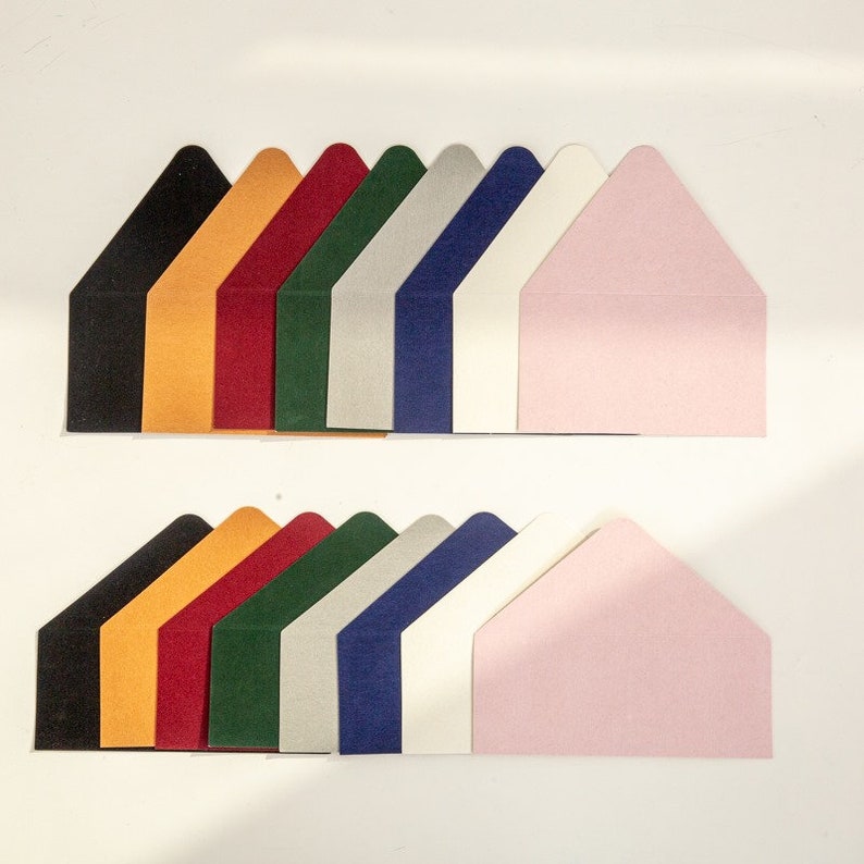 Velvet Envelope Liner & Envelope Sets, Velvet Liners, Velvet