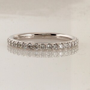 Bruiloft band/Diamond Ring/eeuwigheid band/voorstel ring/Wedding Ring/unieke bruiloft band/sierlijke bruiloft band/belofte ring