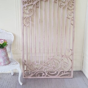 Dollhouse Furniture,Dollhouse Miniatures,Miniature Decor,Pink Accessories,Shabby Chic Miniatures,12 Scale Miniatures