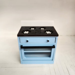 Juego de cocina en miniatura para casa de muñecas, estufa para casa de muñecas, cocina para casa de muñecas, estufa de cocina en miniatura