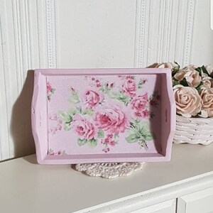 Puppenhaus Miniaturen,Puppenhaus Möbel,Puppenhaus Accessoires,Miniatur Tablett,Miniatur,Shabby Chic