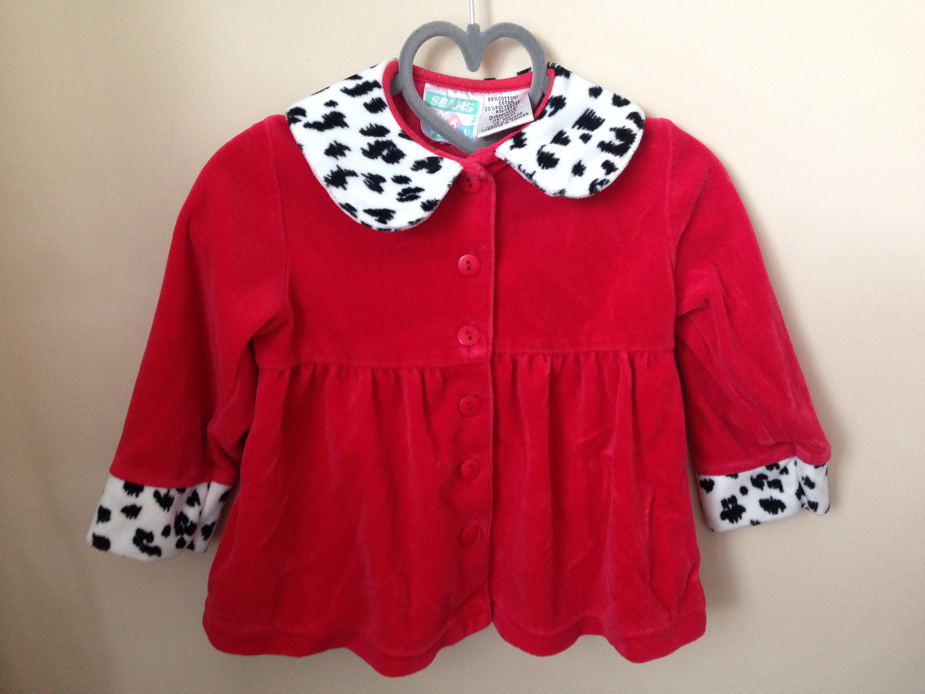 dalmation print jacket