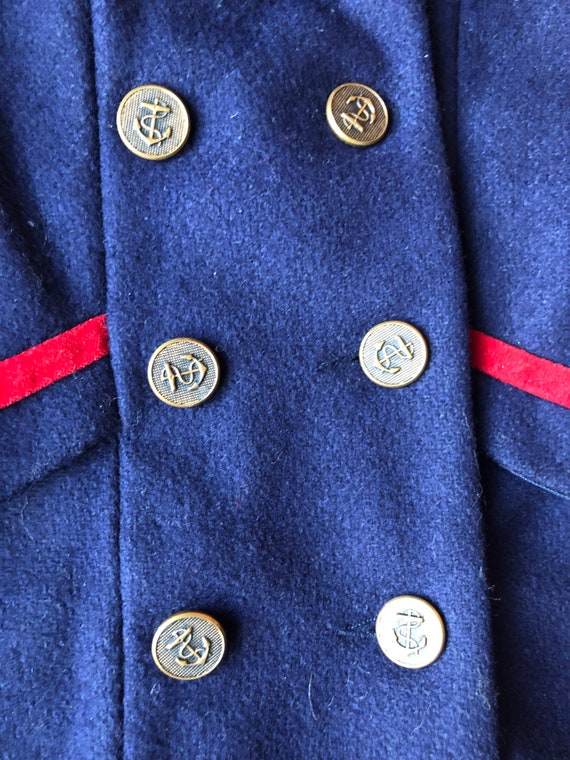 Vintage Rothschild Wool Winter Coat Jacket with A… - image 10