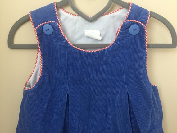 Adorable Vintage 1970s Apple Pinafore Dress for B… - image 7