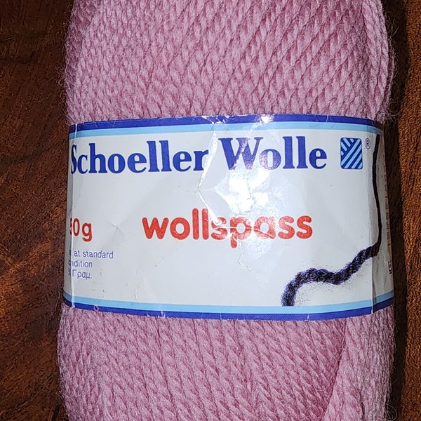 Destash Schoeller Wolle Virgin Wool yarn NEW