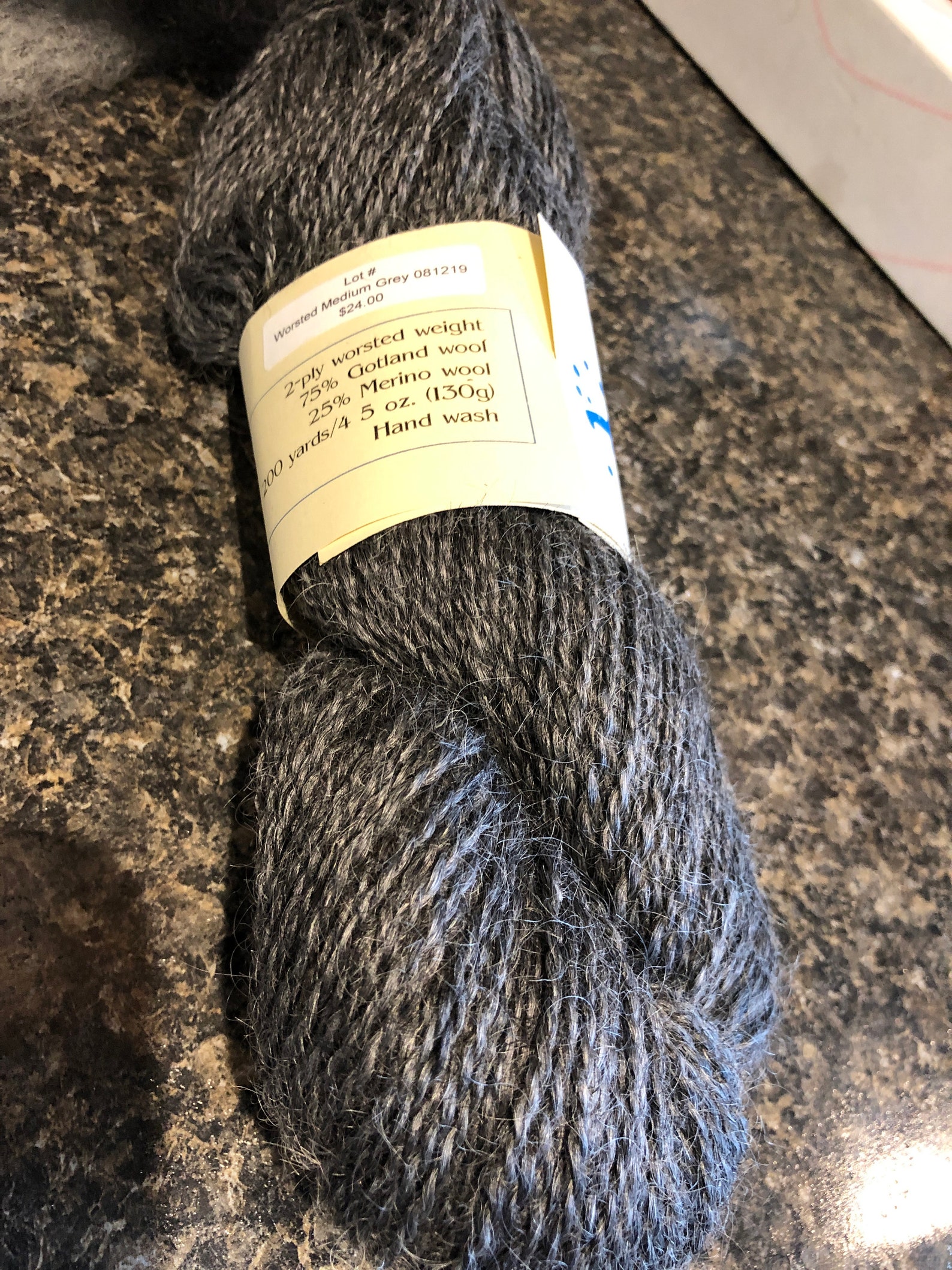 Gotland 2ply worsted weight yarn Etsy