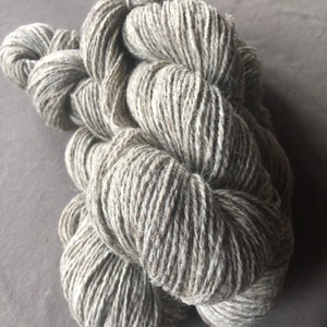Gotland Yarn, 2-ply DK weight, light grey
