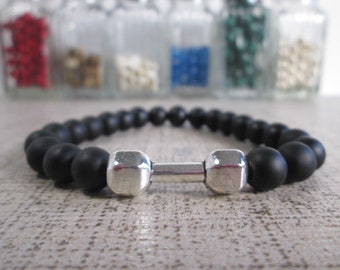 Dumbbell, Barbell Workout Bracelets, Perfect Gift For Your Fitness Jewelry Friends