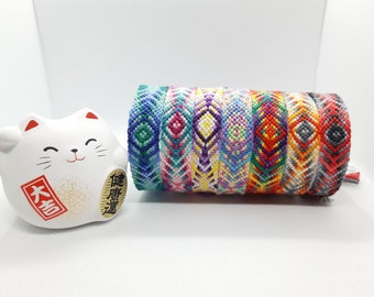 Brazilian bracelet, 14 strands, DMC