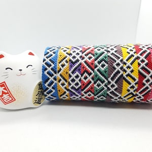 Pulsera brasileña 11 hilos DMC