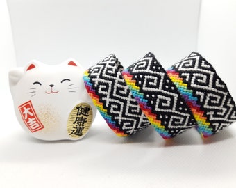 Brazilian bracelet with 22 DMC threads