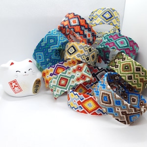 Brazilian bracelet 24 threads DMC