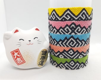 Brazilian bracelet, 14 strands, DMC