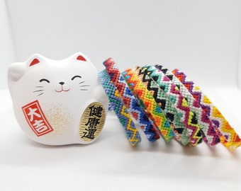 6-thread DMC Brazilian bracelet