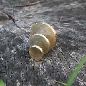 Solid Brass EDC Worry Coin, Fidget Coin image 4