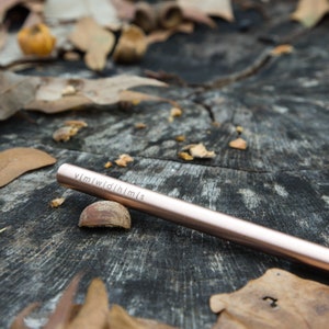 Bolígrafo EDC personalizado, minimalista, con mecanismo de cerrojo mecanizado