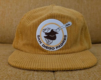Upcycled Swinging Padres Corduroy Hat
