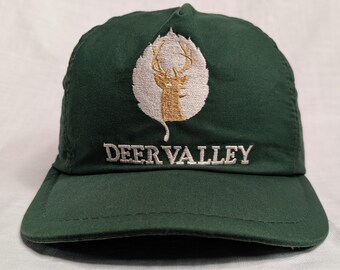 Vintage Deer Valley Hat| Green | 1 of 1| 1994