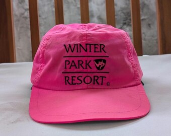 Winter Park Resort | Neon Pink (1 of 1) | Vintage Ski Hat