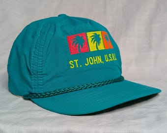 St. Johns, USVI | 1 of 1| Turquoise Matte Nylon | Made in USA