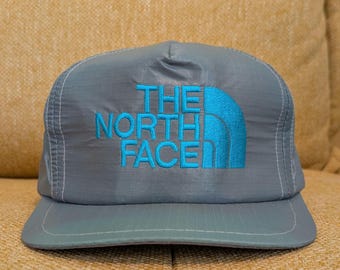The North Face | Grey Vintage |Bump Bonnets| Velcroback Hat | 1994