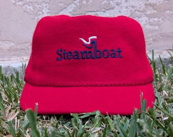Steamboat Colorado | Red Wool (1 of 1) | Vintage Hat
