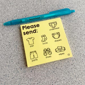 Please Send... Sticky Note Pad | 50 Sheets