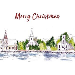 Drei Kirchen Weihnachten