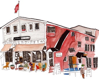 Nova Scotia Bakery Drawing