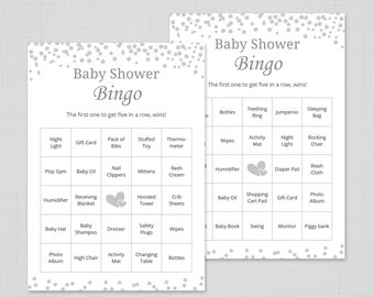 baby bingo items