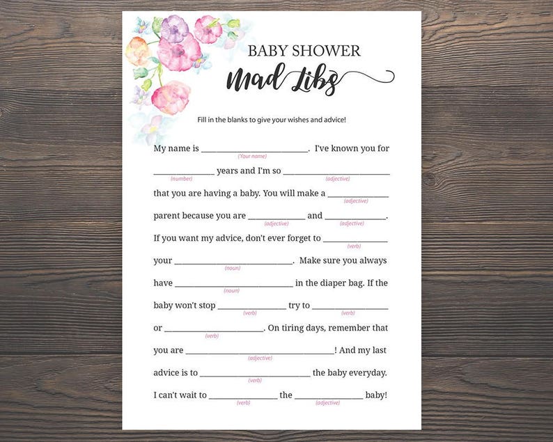 Boy or girl Shower Outrageous Libs, Youngster Shower Game titles, Crimson Kid Shower, Youngster Madlibs, Printable, Youngster Shower Guidance Playing cards, Female Boy or girl Shower, S015 picture regarding Baby Shower Mad Libs Printable Free referred to as Boy or girl Shower Outrageous Libs, Kid Shower Video games, Red Boy or girl Shower, Child Madlibs, Printable, Little one Shower Tips Playing cards, Woman Little one Shower, S015