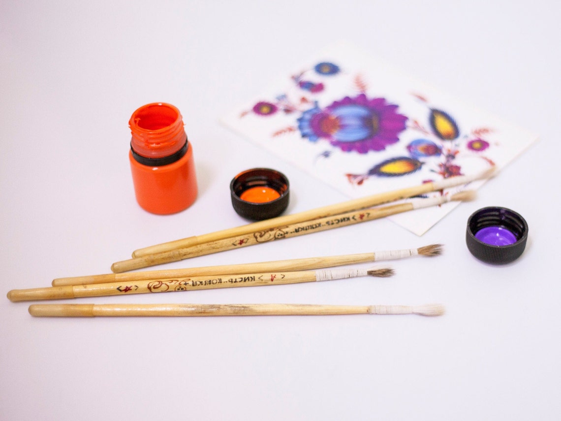 Cat's Fur Paintingbrush Brush for Painting Art Brush Etsy