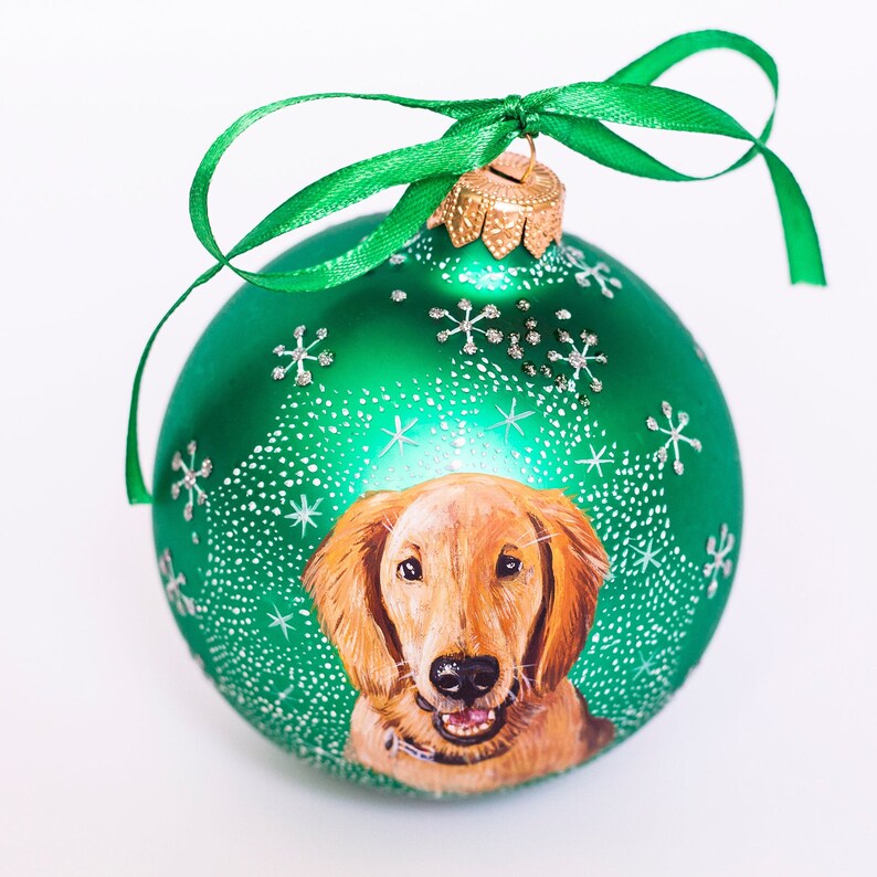 Pet Memorial Ornament Personalized Pet Sympathy Gift Dog Etsy