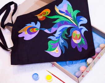 Craft kit for adults, DIY kits for kids, DIY gift, Tote bag painting kit, Mother day diy gift, Art kit, Paint kit, Holiday DIY, Ukraine art