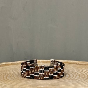 Loom Beaded Bracelet, Woven Bead Bracelet, Seed Bead Bracelet, Bracelet for Women, Beaded Jewelry, Loom Woven Bracelet, Gift for Women