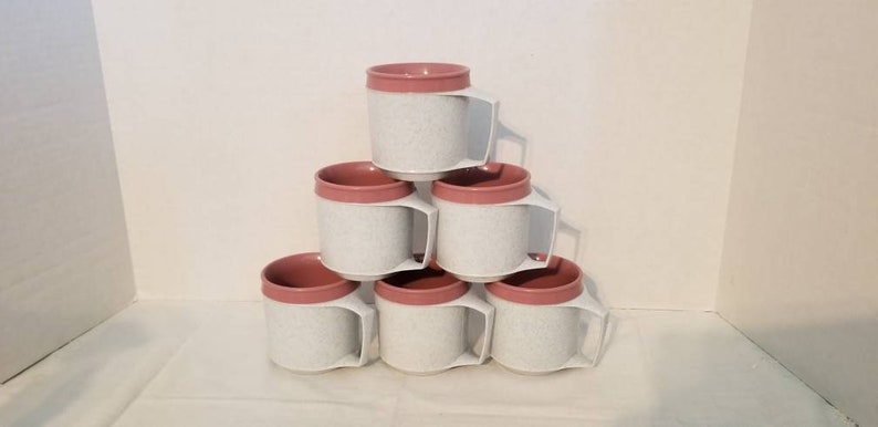 Picnics Camping Plastic Dinnerware Vintage Aladding Insulated Thermal Mugs