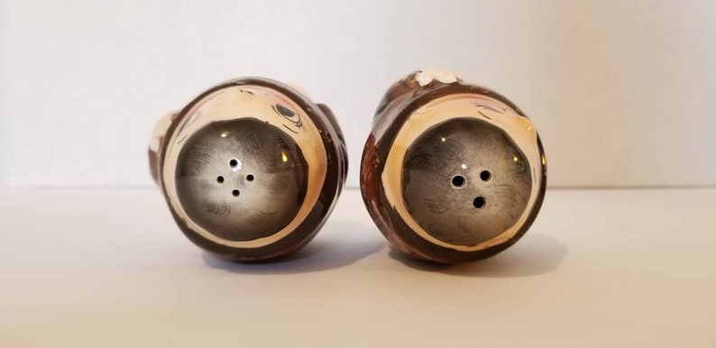 Merry Monks Made in Japan Vintage Friar Tuck Monk Salt /& Pepper Shaker Set Ceramic Shakers Whimsical Salt Pepper Shakers