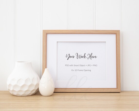 Frame Mockup With Photoshop Smart Object Etsy