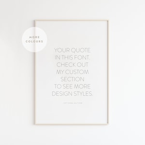 Custom Print, Custom Printable Wall Art, Personalized prints, Custom Quote Print, Custom Design, Modern Print, Minimalist Print