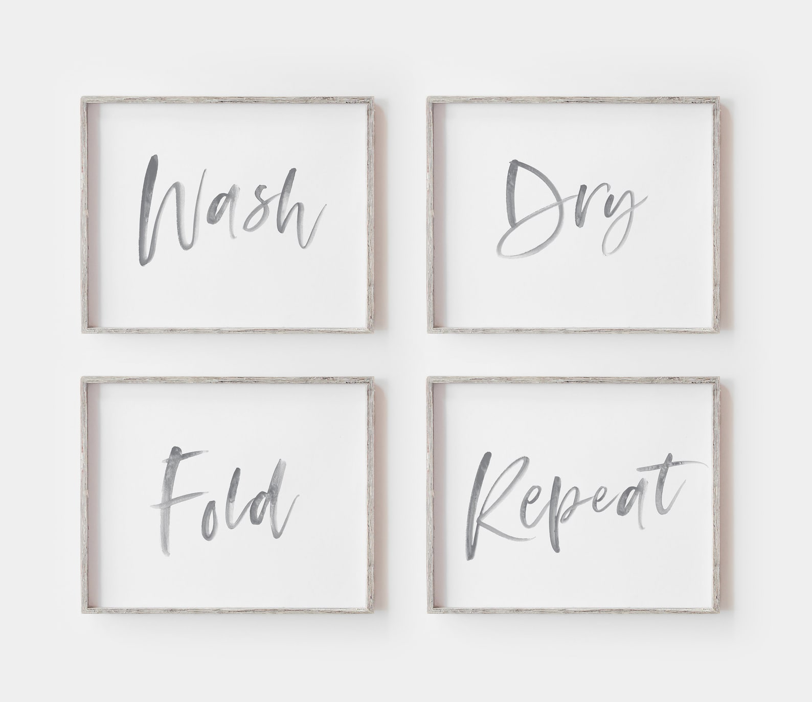 Set of 4 Laundry Room Prints Printable Artlaundry Room | Etsy