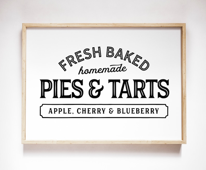 Farmhouse Kitchen Printable Kitchen Signs Vintage Kitchen - Etsy