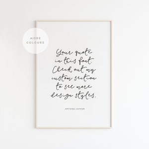Custom Printable Art, Custom Print, Personalized prints, Custom handwriting, Custom Quote Print, Custom Design, Custom Typography,Custom Art