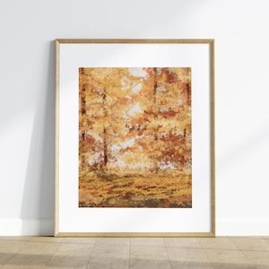 Fall Trees Printable Wall Art, Fall Landscape Print, Fall Wall Art ...